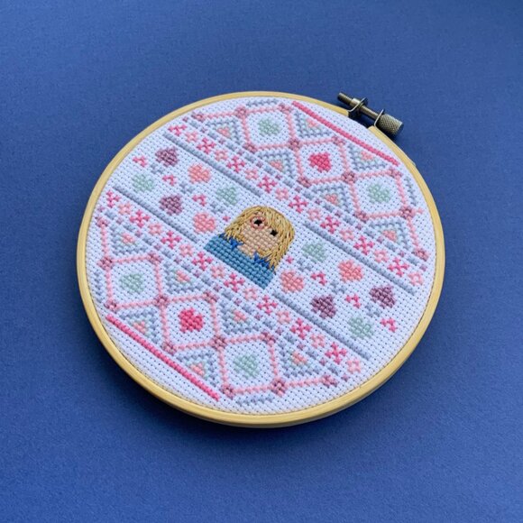 Embroidered Taylor Swift 'Lover' Album Inspired Loop - Picture 2 of 3